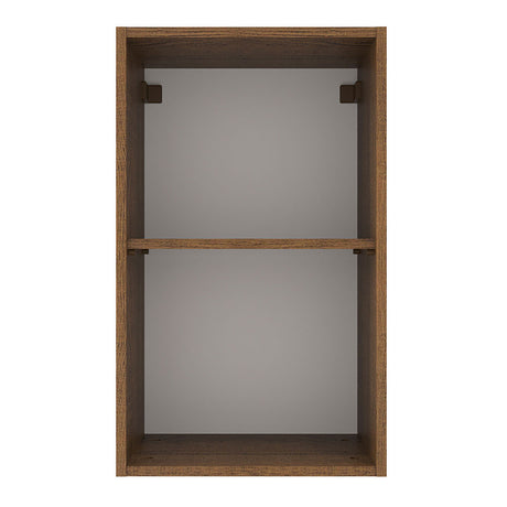 Mueble Superior de Cocina Agata Marron y Blanco 40x66cm con Un Entrepaño - MUEBLES SUPERIORES DE COCINA | Bylmo