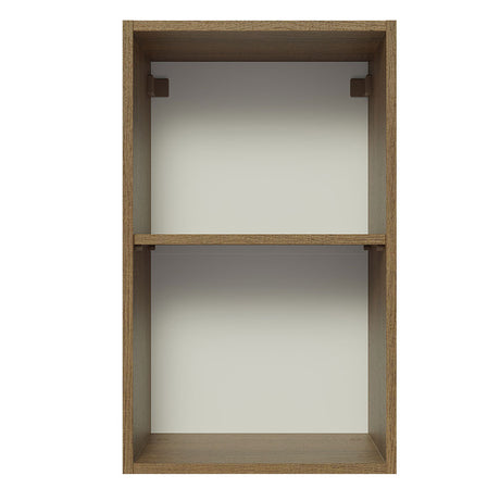 Mueble Superior de Cocina Glamy Marron y Blanco 40x66cm con Un Entrepaño - MUEBLES SUPERIORES DE COCINA | Bylmo