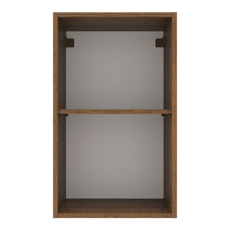 Mueble Superior de Cocina Agata Marron y Crema 40x66cm con Un Entrepaño - MUEBLES SUPERIORES DE COCINA | Bylmo