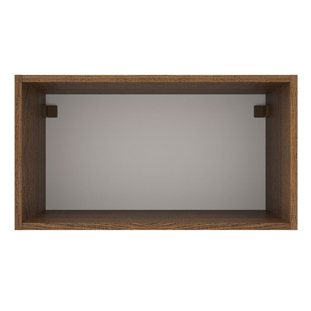 Mueble Superior de Cocina Agata Marron y Blanco 60x33cm Sin Entrepaños - MUEBLES SUPERIORES DE COCINA | Bylmo