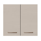 Mueble Superior de Cocina Agata Blanco y Crema 70x66cm con Un Entrepaño - MUEBLES SUPERIORES DE COCINA | Bylmo