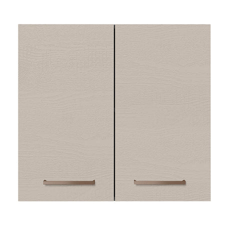 Mueble Superior de Cocina Agata Blanco y Crema 70x66cm con Un Entrepaño - MUEBLES SUPERIORES DE COCINA | Bylmo