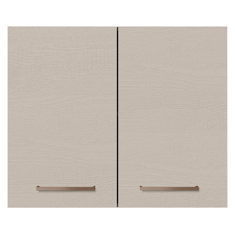 Mueble Superior de Cocina Agata Blanco y Crema 80x66cm con Un Entrepaño - MUEBLES SUPERIORES DE COCINA | Bylmo