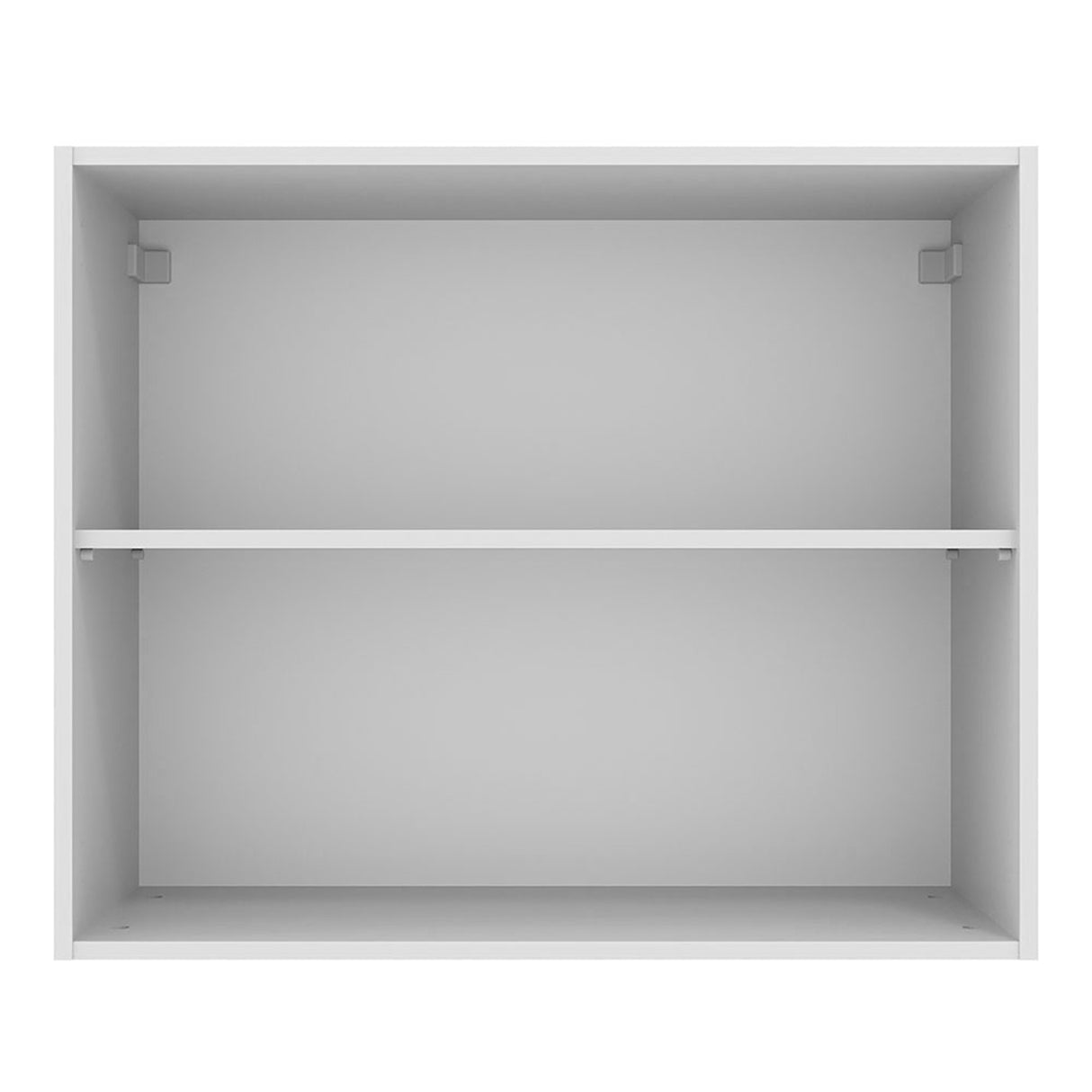 Mueble Superior de Cocina Agata Blanco y Crema 80x66cm con Un Entrepaño - MUEBLES SUPERIORES DE COCINA | Bylmo