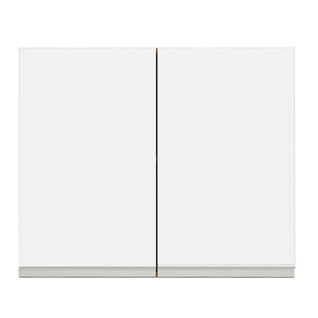 Mueble Superior de Cocina Glamy Marron y Blanco 80x66cm con Un Entrepaño - MUEBLES SUPERIORES DE COCINA | Bylmo