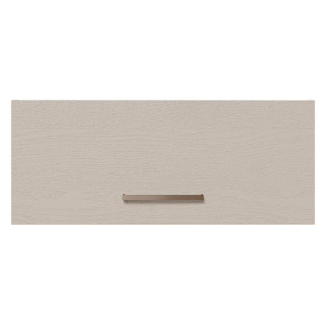 Mueble Superior de Cocina Agata Blanco y Crema 80x33cm Sin Entrepaños - MUEBLES SUPERIORES DE COCINA | Bylmo