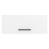 Mueble Superior de Cocina Agata Marron y Blanco 80x33cm Sin Entrepaños - MUEBLES SUPERIORES DE COCINA | Bylmo