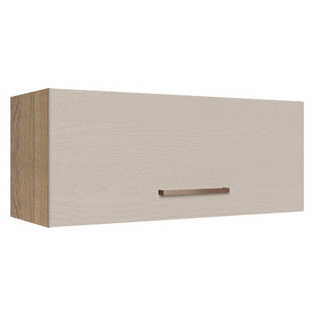 Mueble Superior de Cocina Agata Marron y Crema 80x33cm Sin Entrepaños - MUEBLES SUPERIORES DE COCINA | Bylmo