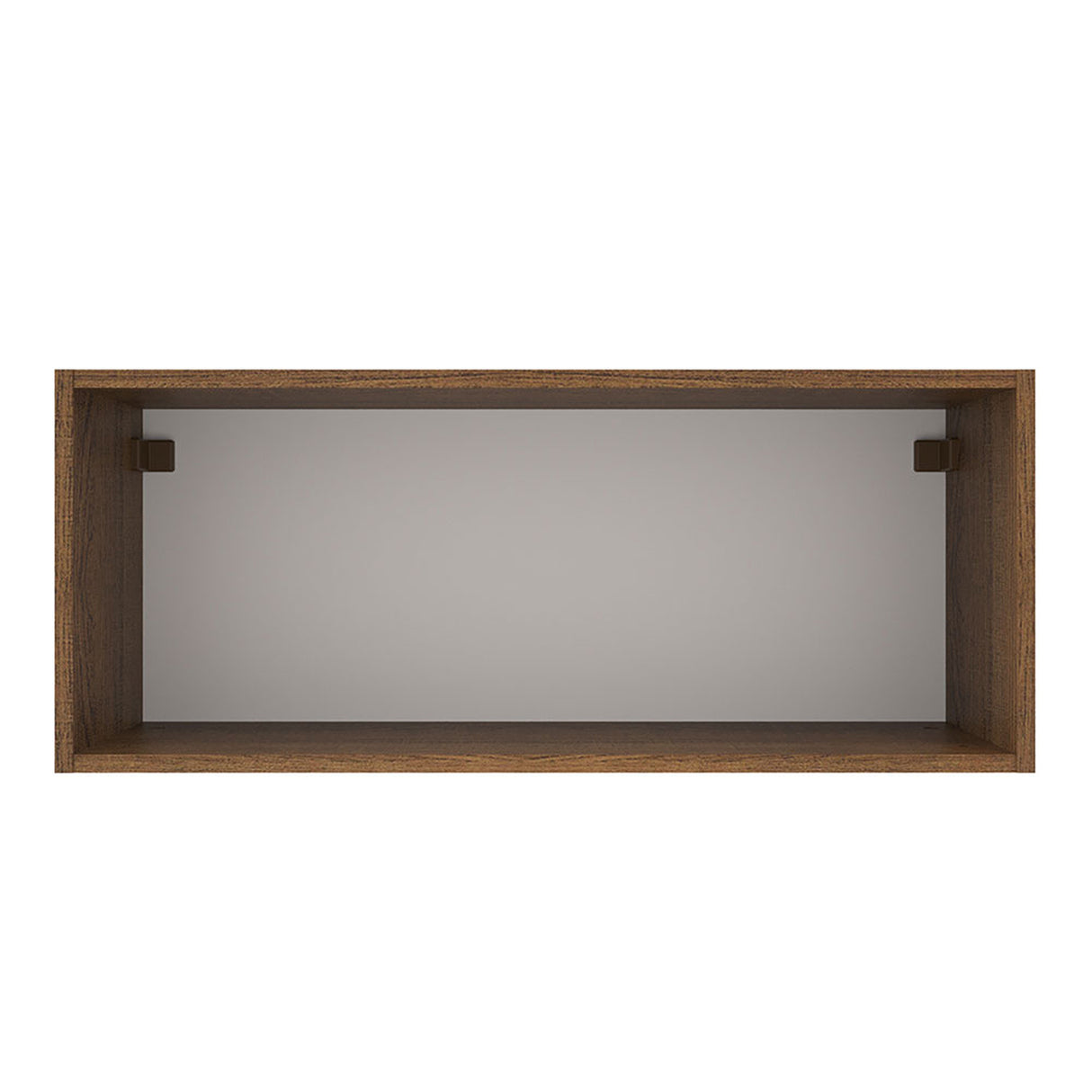 Mueble Superior de Cocina Agata Marron y Crema 80x33cm Sin Entrepaños - MUEBLES SUPERIORES DE COCINA | Bylmo