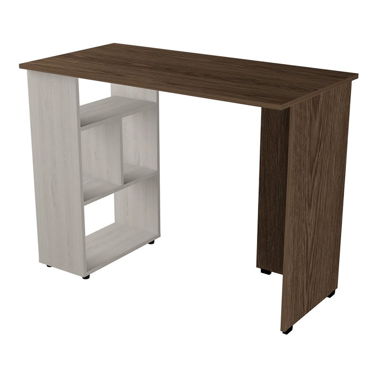 Escritorio Artiko y Coñac 50x75cm Con Organizador de Libros - ESCRITORIOS | Bylmo