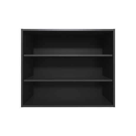 Mueble Superior de Cocina Wengue 91x76.2cm sin Puertas y con Dos Entrepaños - MUEBLES SUPERIORES DE COCINA | Bylmo