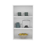 Mueble Superior De Cocina Blanco 53.3x91.4cm Sin Puertas Y Con Dos Entrepaños