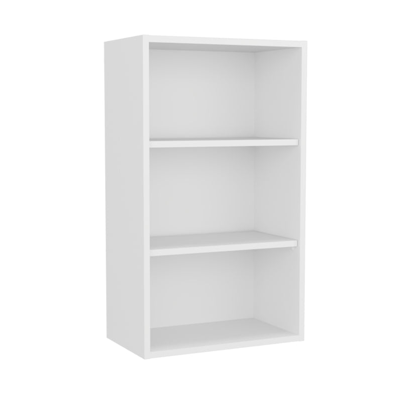 Mueble Superior De Cocina Blanco 53.3x91.4cm Sin Puertas Y Con Dos Entrepaños