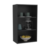 Mueble Superior de Cocina Wengue 53.3x91.4cm sin Puertas y con Dos Entrepaños - MUEBLES SUPERIORES DE COCINA | Bylmo