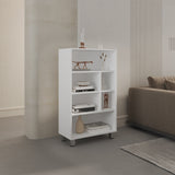 Biblioteca Bellagio Blanco 60x101cm Rectangular Con Seis Compartimientos - BIBLIOTECAS Y ESTANTERIAS | Bylmo