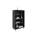 Biblioteca Bellagio Wengue 60x101cm Rectangular Con Seis Compartimientos - BIBLIOTECAS Y ESTANTERIAS | Bylmo