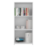 Biblioteca Note Blanco 53.1x120cm Rectangular Con Tres Compartimientos - BIBLIOTECAS Y ESTANTERIAS | Bylmo