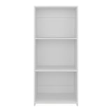 Biblioteca Note Blanco 53.1x120cm Rectangular Con Tres Compartimientos - BIBLIOTECAS Y ESTANTERIAS | Bylmo