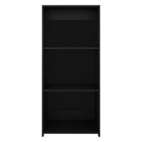 Biblioteca Note Wengue 53.1x120cm Rectangular Con Tres Compartimientos - BIBLIOTECAS Y ESTANTERIAS | Bylmo
