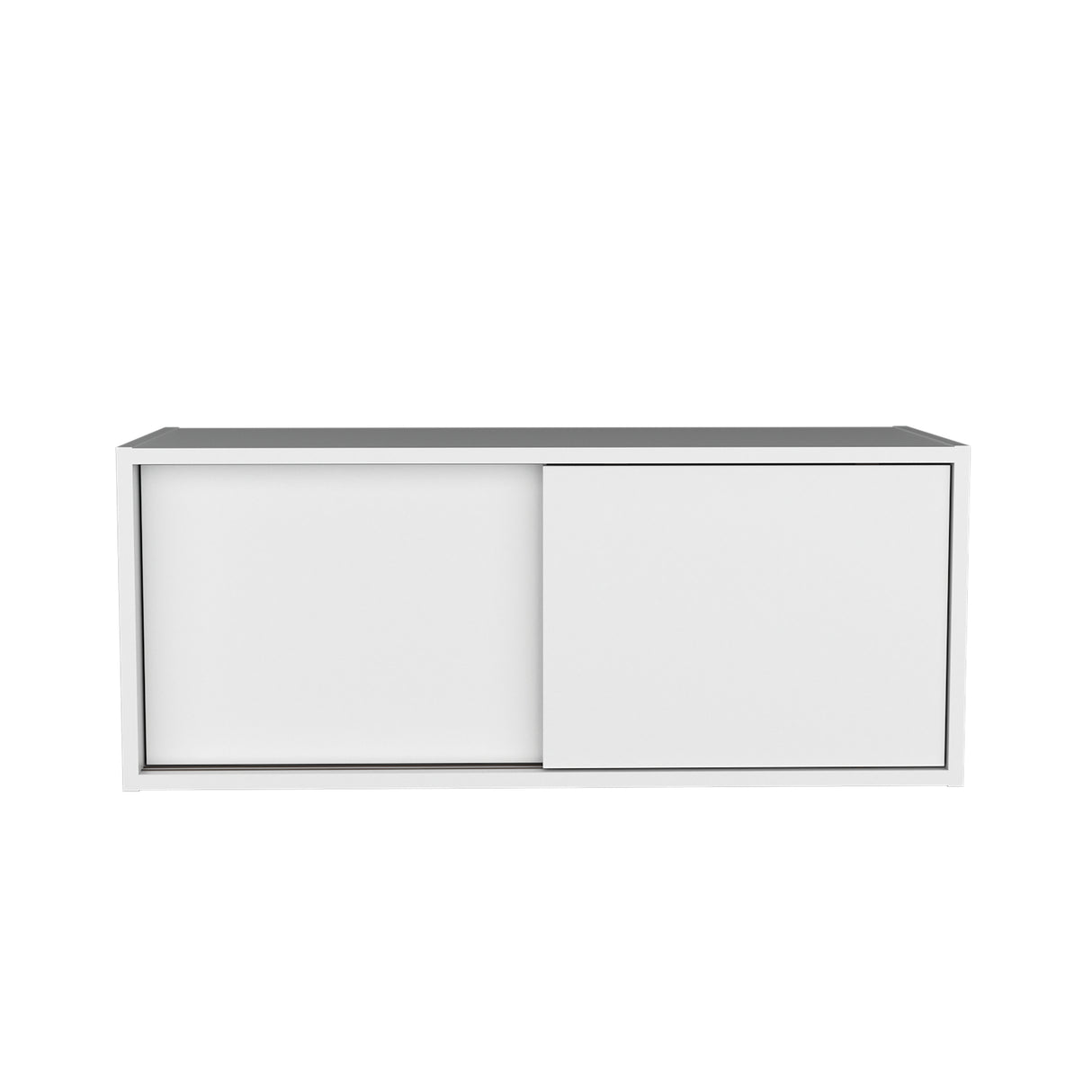Estanteria Flotante Note Blanco 81x33cm Rectangular Con Un Compartimiento - BIBLIOTECAS Y ESTANTERIAS | Bylmo