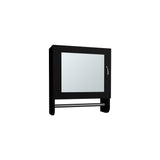 Gabinete de Baño 300 Bath Wengue 45x50cm Rectangular y con Un Entrepaño - GABINETES DE BANHO | Bylmo