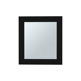 Gabinete de Baño Luma Wengue 47.2x52.2cm Rectangular con Espejo y Un Entrepaño - GABINETES DE BANHO | Bylmo