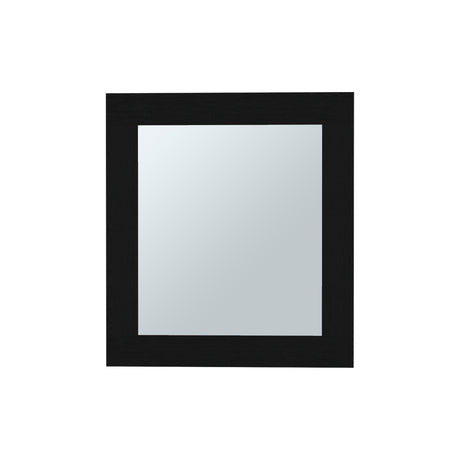 Gabinete de Baño Luma Wengue 47.2x52.2cm Rectangular con Espejo y Un Entrepaño - GABINETES DE BANHO | Bylmo