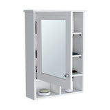 Gabinete de Baño Viña Blanco 53x73.6cm Rectangular con Espejo y Tres Entrepaños - GABINETES DE BANHO | Bylmo