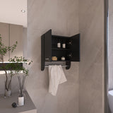 Gabinete de Baño Wengue 45x50cm Rectangular y con Un Entrepaño - GABINETES DE BANHO | Bylmo