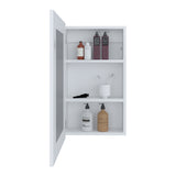 Gabinete de Baño Juno Blanco 39x65.3cm Rectangular y con Dos Entrepaños - GABINETES DE BANHO | Bylmo