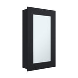 Gabinete de Baño Juno Wengue 39x65.3cm Rectangular con Espejo y Dos Entrepaños - GABINETES DE BANHO | Bylmo