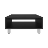 Mesa de Centro Eclipse Wengue 60x26.9cm Rectangular con Patas y con Compartimiento - MESAS DE CENTRO | Bylmo