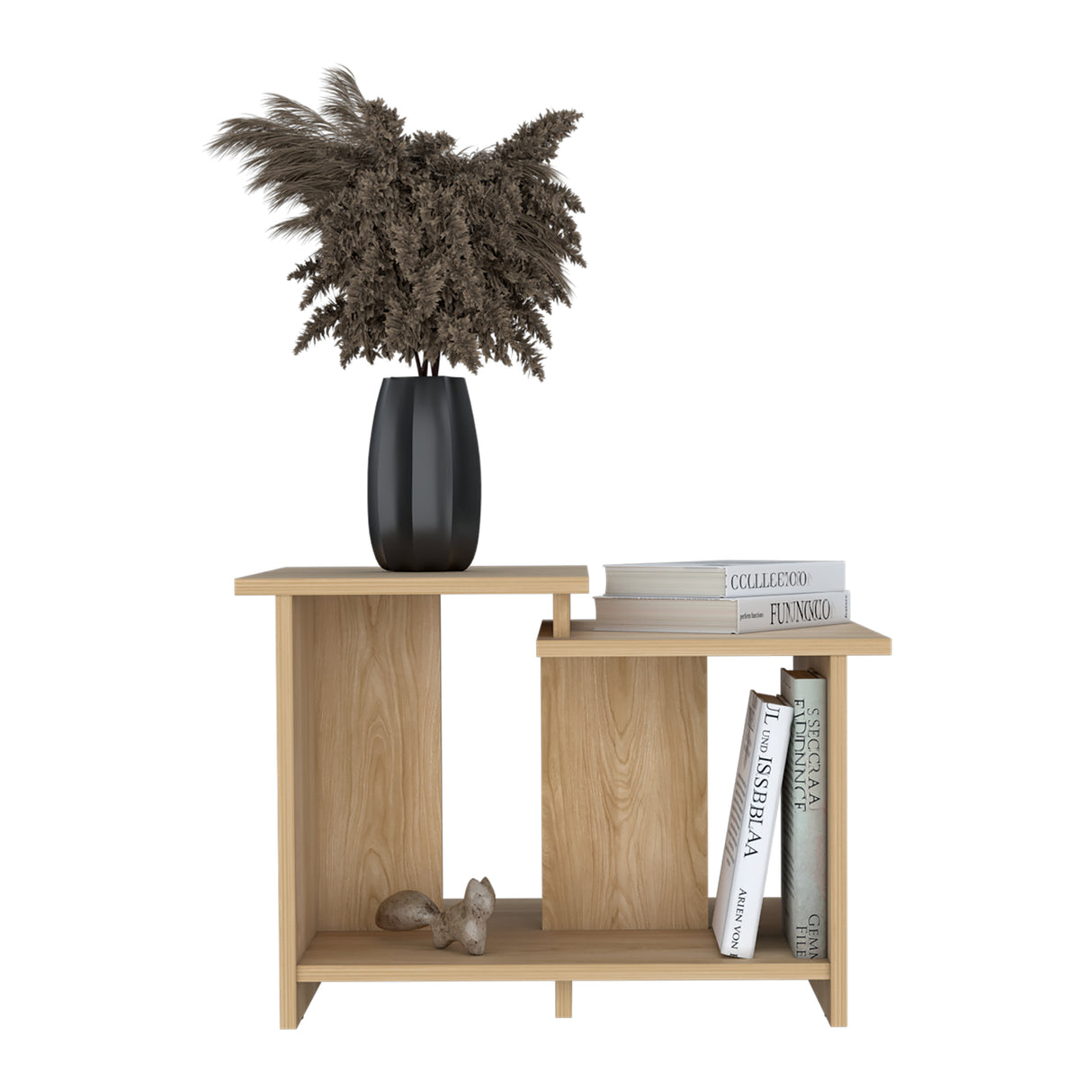 Mesa de Centro Wema 3 Eco Fresno 60x42.2cm Rectangular con Compartimiento - MESAS DE CENTRO | Bylmo