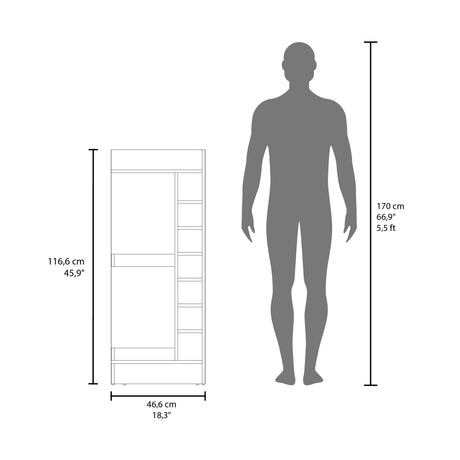 Bar Esquinero Lyman Fresno Europeo 46.6x116cm con Catorce Portabotellas y Tres Compartimientos - BARES | Bylmo