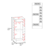 Bar Esquinero Lyman Wengue 46.6x116cm con Catorce Portabotellas y Tres Compartimientos - BARES | Bylmo