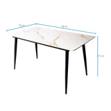 Comedor Berlín Beige 80x75cm Rectangular de Cuatro Puestos con Cuatro Sillas - COMEDORES | Bylmo