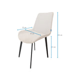 Comedor Berlín Beige 80x75cm Rectangular de Cuatro Puestos con Cuatro Sillas - COMEDORES | Bylmo