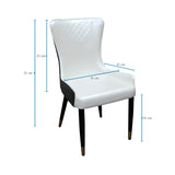 Comedor Zurich Blanco 80x75cm Rectangular de Cuatro Puestos con Cuatro Sillas - COMEDORES | Bylmo