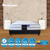 Colchón Caribe Blanco Sencillo 100 X 190 Cm Firmeza Suave Doble Faz - COLCHONES | Bylmo