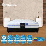 Colchón Caribe Blanco Doble 140 X 190 Cm Firmeza Suave Doble Faz - COLCHONES | Bylmo