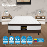 Colchón Dublín Cafe Queen 160 X 190 Cm Firmeza Medio - COLCHONES | Bylmo