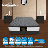 Colchón Dublín Gris King 200 X 200 Cm Firmeza Medio - COLCHONES | Bylmo