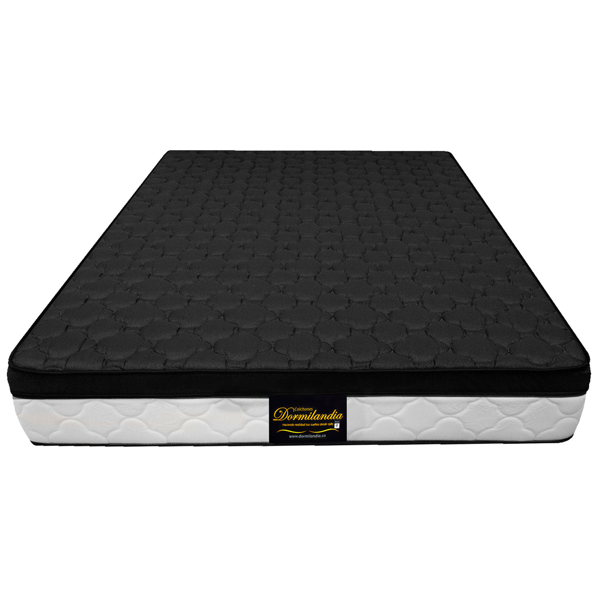 Colchón Dublín Negro King 200 X 200 Cm Firmeza Medio - COLCHONES | Bylmo