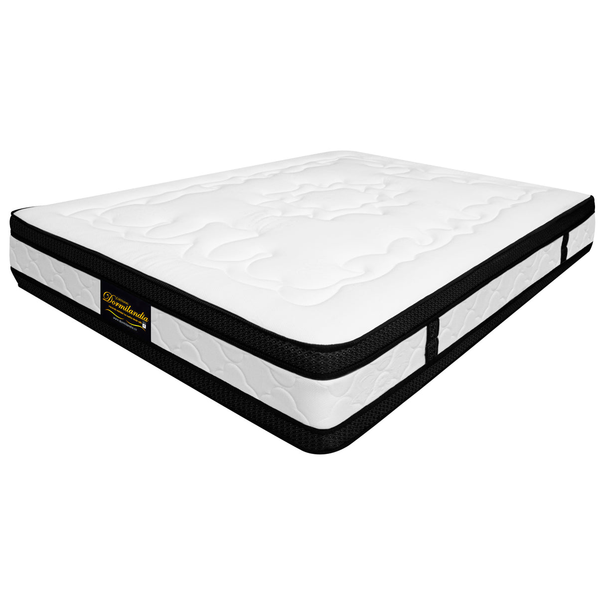 Colchón Blanco Doble 140 X 190 Cm Firmeza Medio Suave Doble Faz - COLCHONES | Bylmo