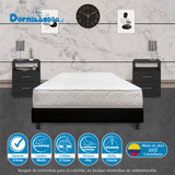 Colchón Macizo Blanco Sencillo 100 X 190 Cm Firmeza Firme Doble Faz - COLCHONES | Bylmo