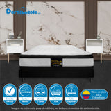 Colchón Malta Blanco Sencillo 100 X 190 Cm Firmeza Firme Doble Faz - COLCHONES | Bylmo