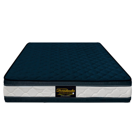 Colchón Marshall Azul Doble 140 X 190 Cm Firmeza Medio Doble Faz - COLCHONES | Bylmo