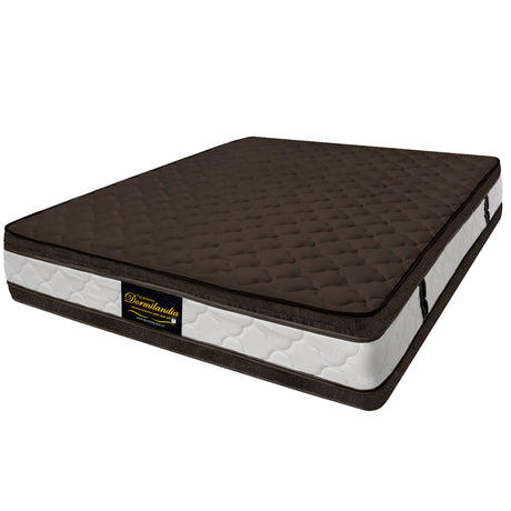 Colchón Marshall Cafe Doble 140 X 190 Cm Firmeza Medio Doble Faz - COLCHONES | Bylmo