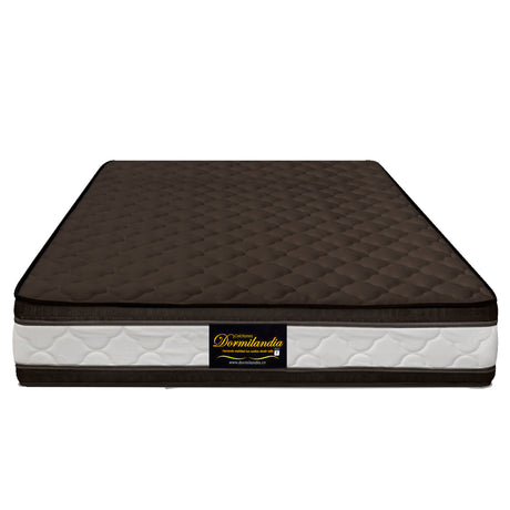 Colchón Marshall Cafe Doble 140 X 190 Cm Firmeza Medio Doble Faz - COLCHONES | Bylmo