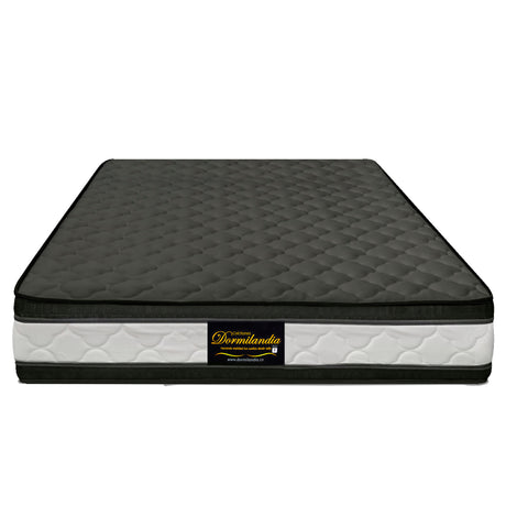 Colchón Marshall Gris Queen 160 X 190 Cm Firmeza Medio Doble Faz - COLCHONES | Bylmo